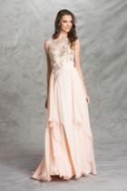 Aspeed - L1429 Long Flowy A-line Prom Dress