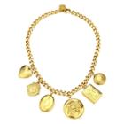 Ben-amun - Royal Charm Gold Duchess Locket Necklace