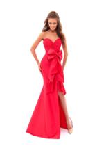 Tarik Ediz - 50240 Strapless Ruched Front Bow Mermaid Gown