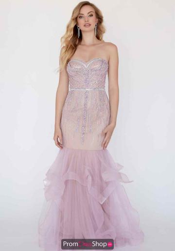 Jolene Collection - 18319 Strapless Embellished Mermaid Gown
