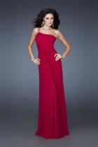 La Femme - 18288 Bead Embellished Sheath Dress