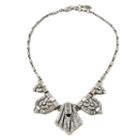 Ben-amun - Ornate Crystal Deco Necklace