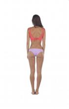 Lolli Swimwear - Double Dip Bottom In Lavendar