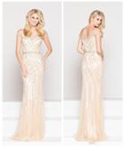 Colors Couture - J059 Opulent Off-shoulder Evening Gown