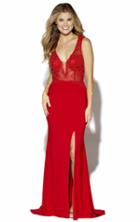 Jolene Collection - 16025- Dress In Red