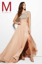 Mac Duggal - 10008 A Nude/silver