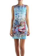 Johanne Beck - Mini Dress Tropical Printed Neoprene
