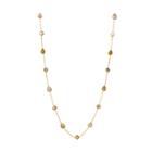 Tresor Collection - Organic Diamond Slices Necklace In 18k Yellow Gold
