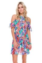 Luli Fama - Gorgeous Chaos Willow Dress In Multi-color (l509868)