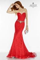 Alyce Paris - 6502 Prom Dress In Red