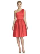 Alfred Sung - D530 Bridesmaid Dress In Firecracker