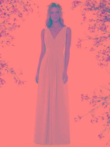 Social Bridesmaids By Dessy - 8157 Dress In Blush