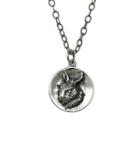 Femme Metale Jewelry - Regal Rabbit Charm Necklace