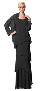 Alyce Paris Black Label - 29292 Tank Style Evening Gown With Jacket
