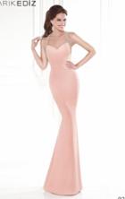 Tarik Ediz - Ornate Halter Gown 92526