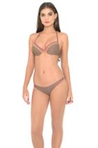 Luli Fama - Unstopabble Colored Strings Buns Out Bottom In Sandy Toes (l464555)