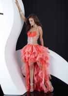 Jasz Couture - 4564 Dress In Coral