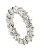 Cz By Kenneth Jay Lane - Round Cz Prong Set Eternity Band