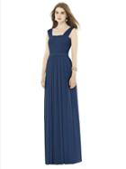 Alfred Sung - D718 Bridesmaid Dress In Midnight