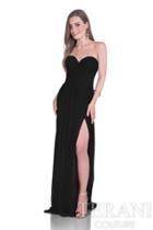 Terani Evening - Seductive Strapless Sweetheart Neck Polyester A-line Gown 1611p0272a