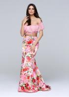 Tarik Ediz - Two-piece Long Dress 50090