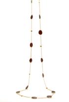 Tresor Collection - 18k Yellow Gold Necklace With Garnet