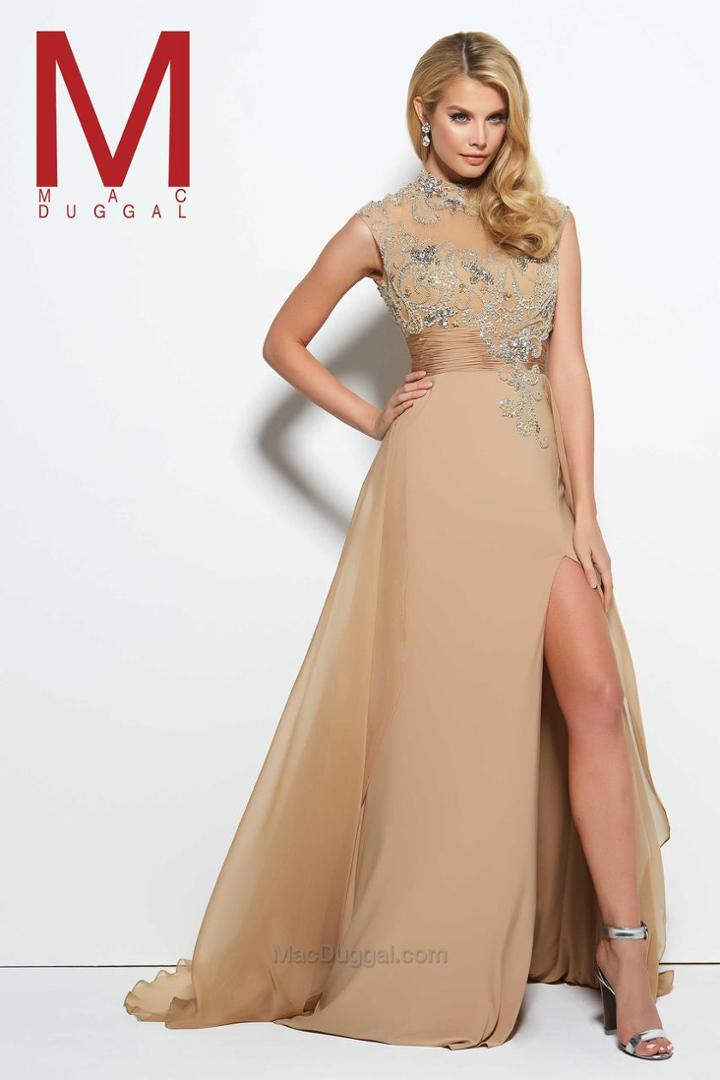 Mac Duggal Prom - 10075 M Nude