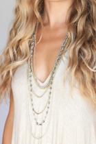 Heather Gardner - 6 Layer Bohemian Black Diamond Necklace