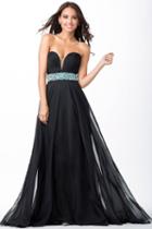 Jovani - Jvn32108 Plunging Sweetheart Shirred Bodice Gown