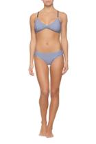 Helen Jon - Lace Back Bralette In Marina Stripe