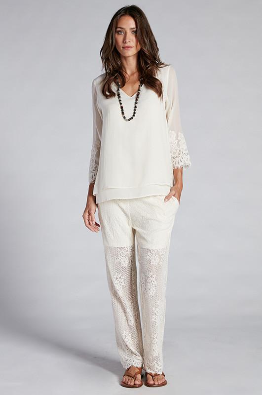 Gold Hawk - Bianca Lace Pants