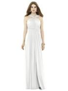 Alfred Sung - D720 Bridesmaid Dress In White