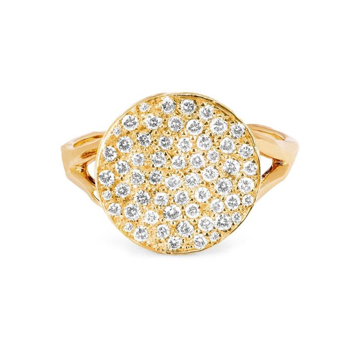 Logan Hollowell - New! 18k Full Moon Phase Coin Ring