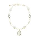 Mabel Chong - Pave Diamond Pearl Necklace