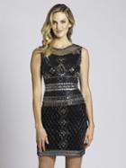 Lara Dresses - 33575 Jewel Neck Embellished Party Dress