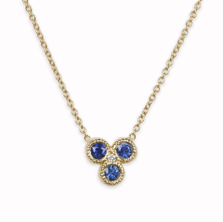 Elizabeth Buenaventura - Nirvana Sapphire Necklace