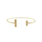 Heather Hawkins - Resilience Bar Cuff Bracelet In Yellow Gold