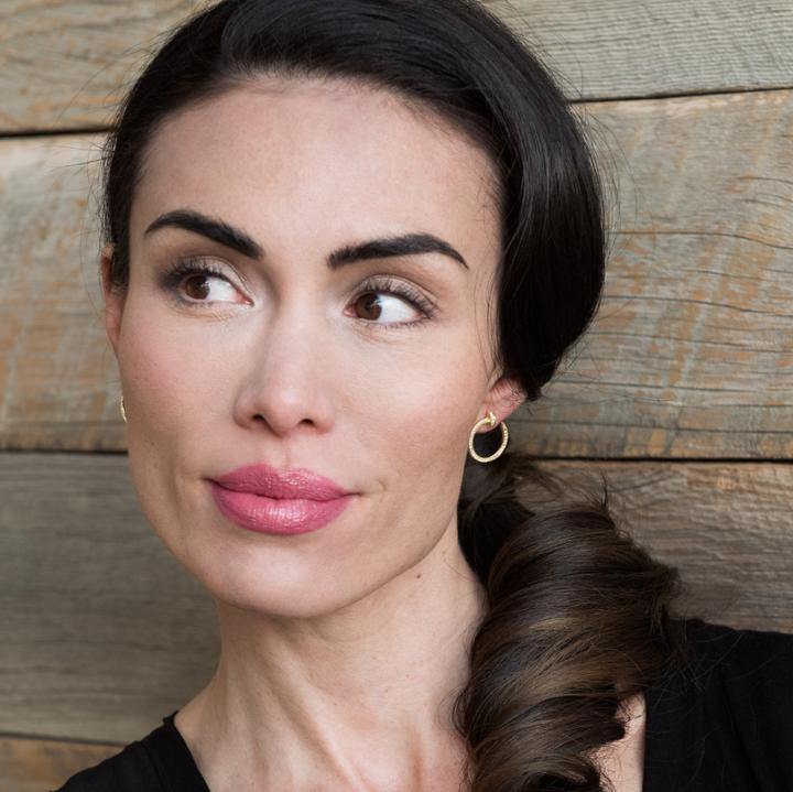 Ashley Schenkein Jewelry - Melrose Cz Nail Stud Earring