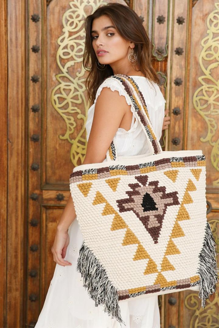 Raga - Laguna & Fringe Tote