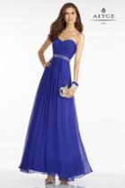 Alyce Paris B'dazzle - 35813 Dress In Cobalt