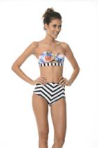 2017 Malai Swimwear - Sunny Ananas Bandeau Top T00229