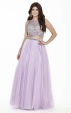 Jolene Collection - 17088 Two-piece Beaded Evening Gown