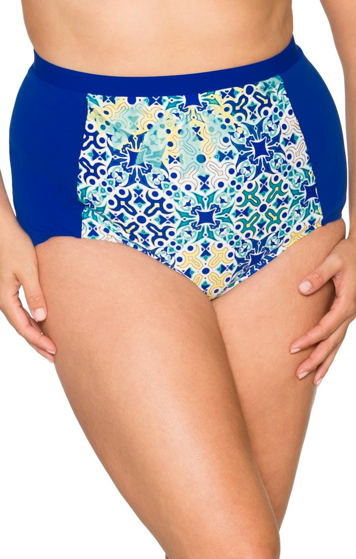 Curve Swimwear Seville 304b Retro High Waist Bottom