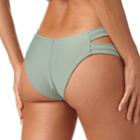 Montce Swim - Pistache Added Coverage Euro Bikini Bottom