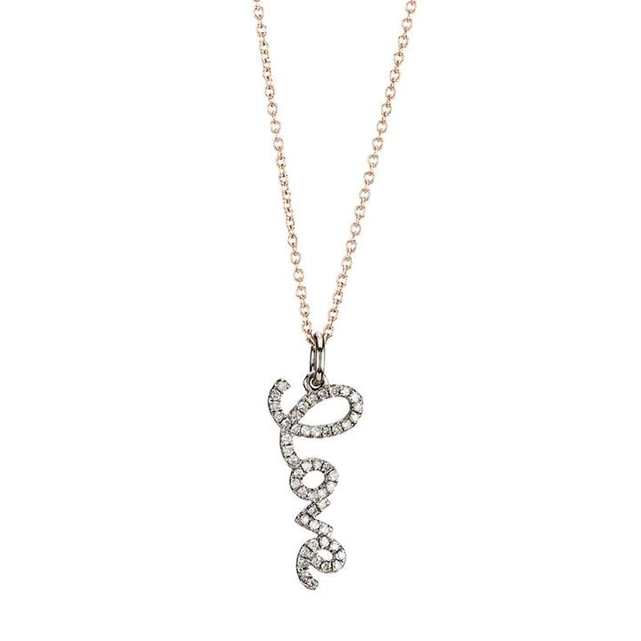 Ashley Schenkein Jewelry - Brooklyn Diamond Love Necklace