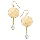 Heather Hawkins - Hammered Coin Drop Earrings - Multiple Colors