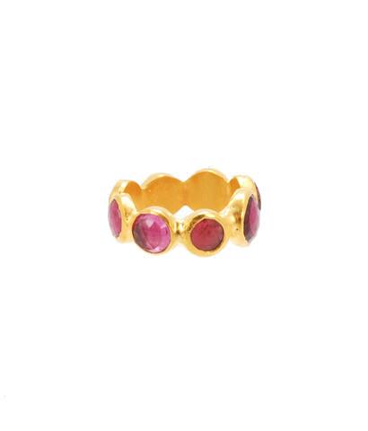 Lori Kaplan Jewelry - Pink Tourmaline Bezel Ring