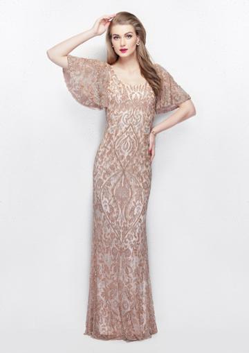 Primavera Couture - 1991 Embellished Scoop Sheath Dress