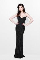 Primavera Couture - Strapless Long Fitted Dress 1837