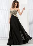 Jasz Couture - 5766 Dress In Black